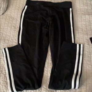 ADDIDAS Black Ankle Leggings-XS